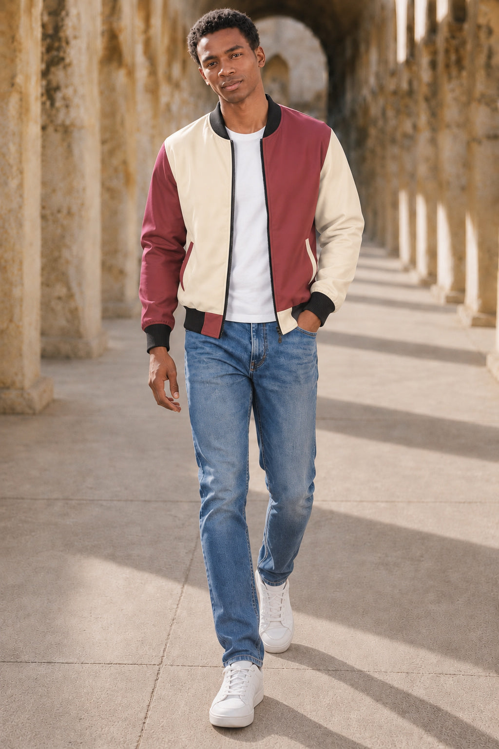 Zip-Up Jackets & Stand-Collar Sport Jackets