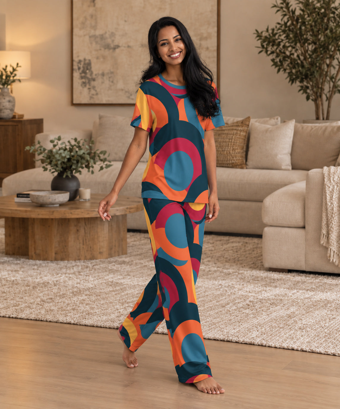 Women's Short-Sleeve Pajama Sets