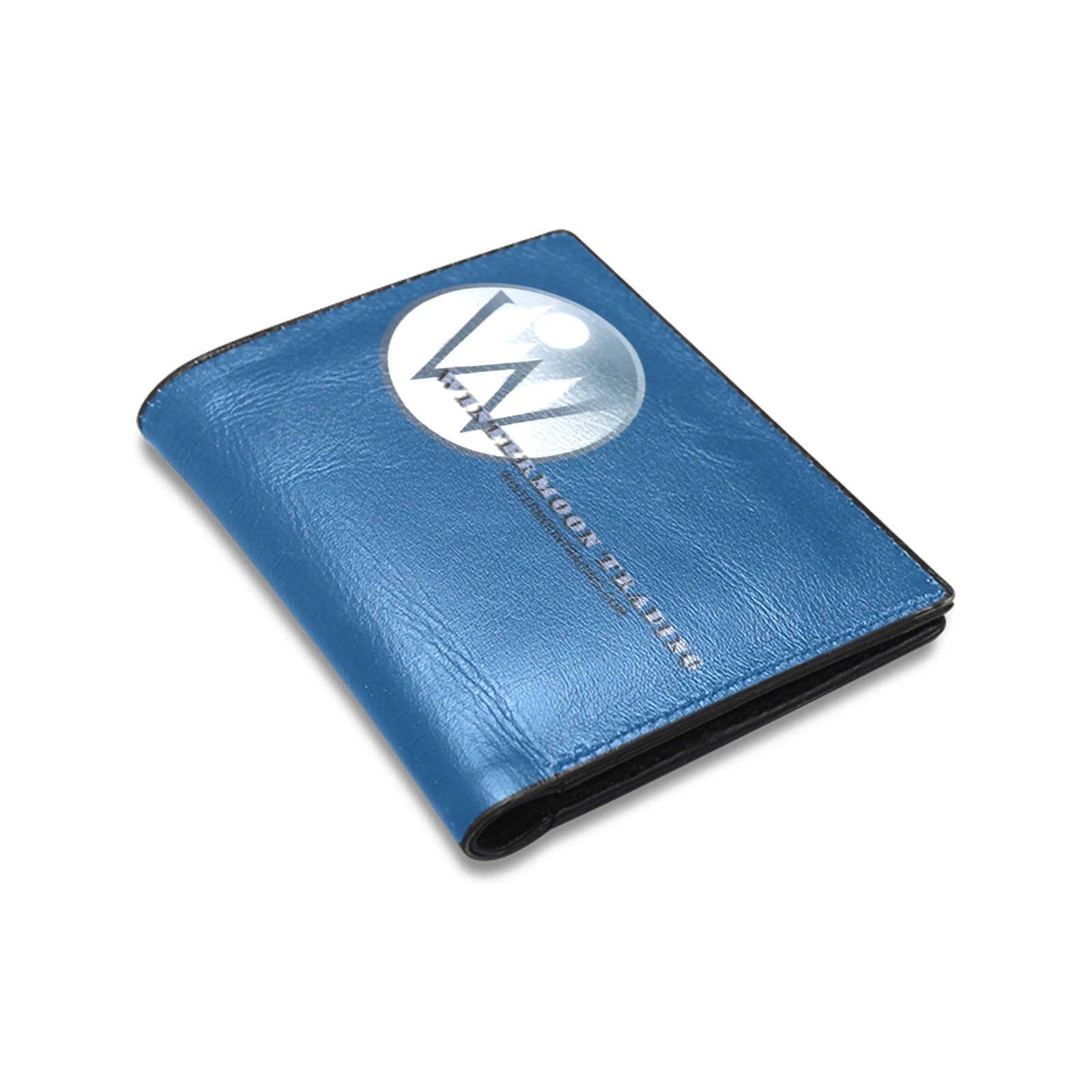 WINTERMOON LOGO copy Men's Leather Wallet (Model 1612)