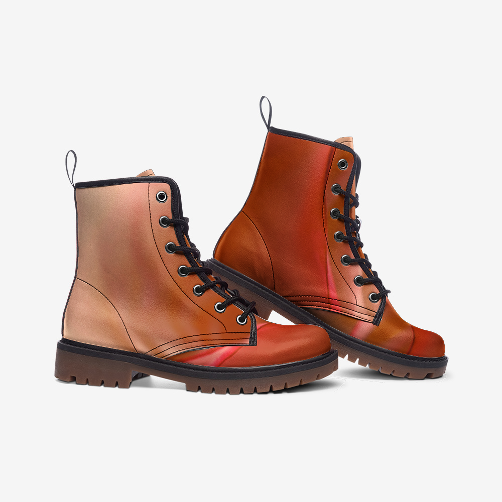 Men's & Women's Wide Fit Faux Leather Casual Boots