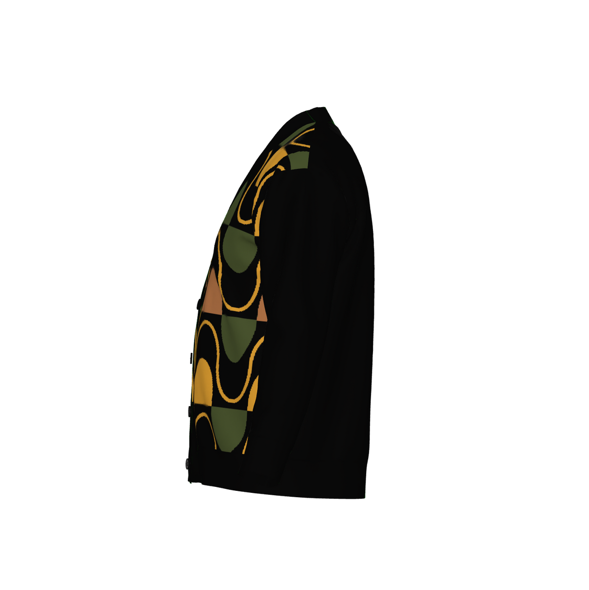 deco green and gold