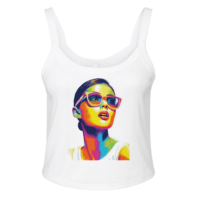 Bella Canvas 1012BE Women Micro Rib Scoop Tank