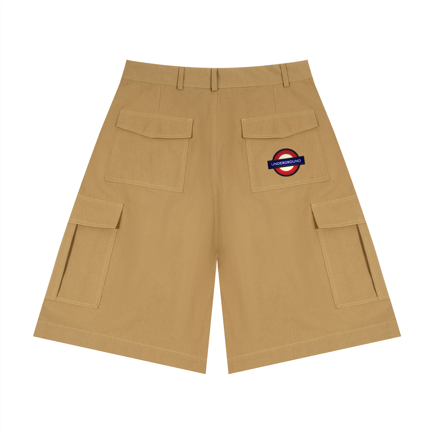 Unisex Woven Cargo Shorts