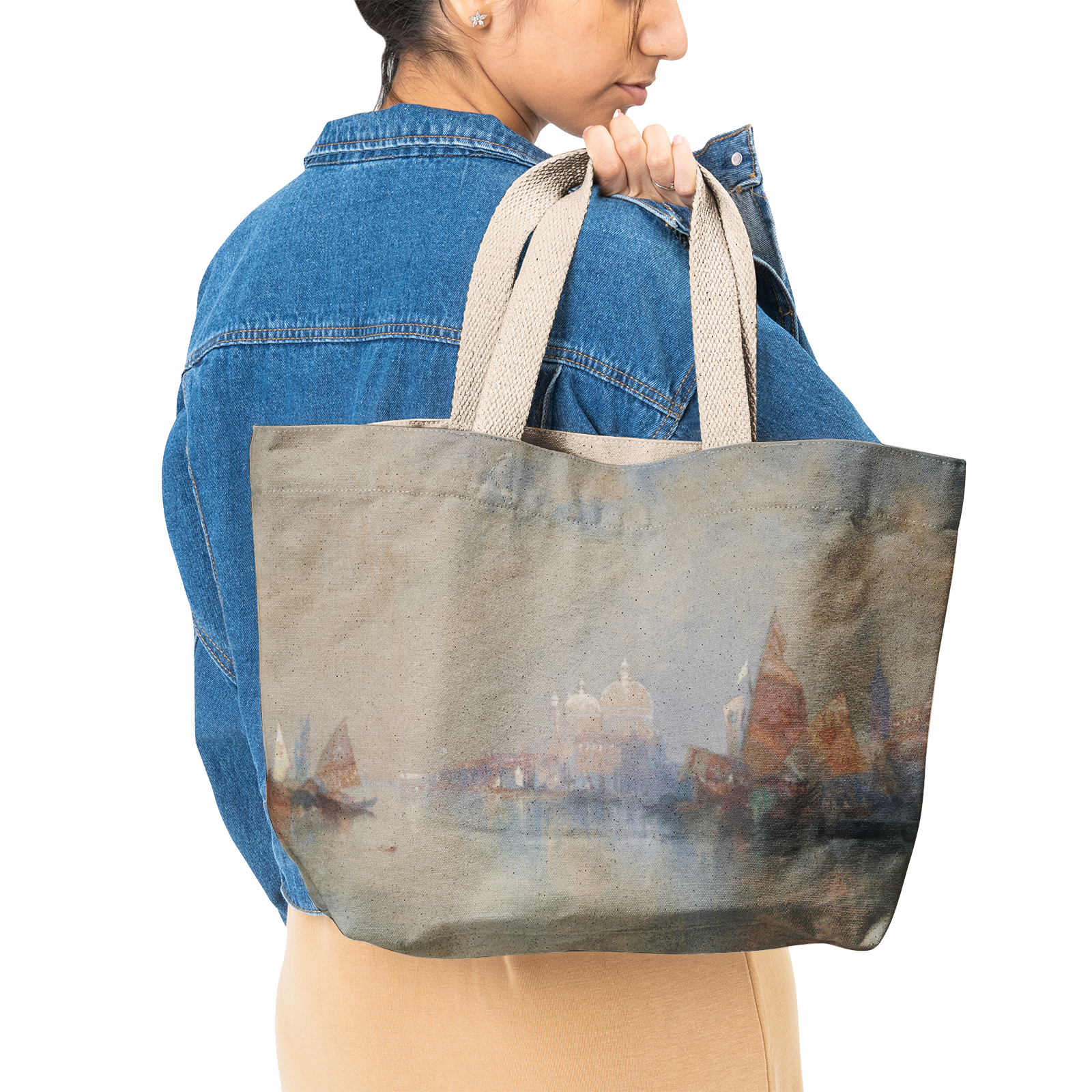 Heavy Duty and Strong Natural Canvas Tote Bags