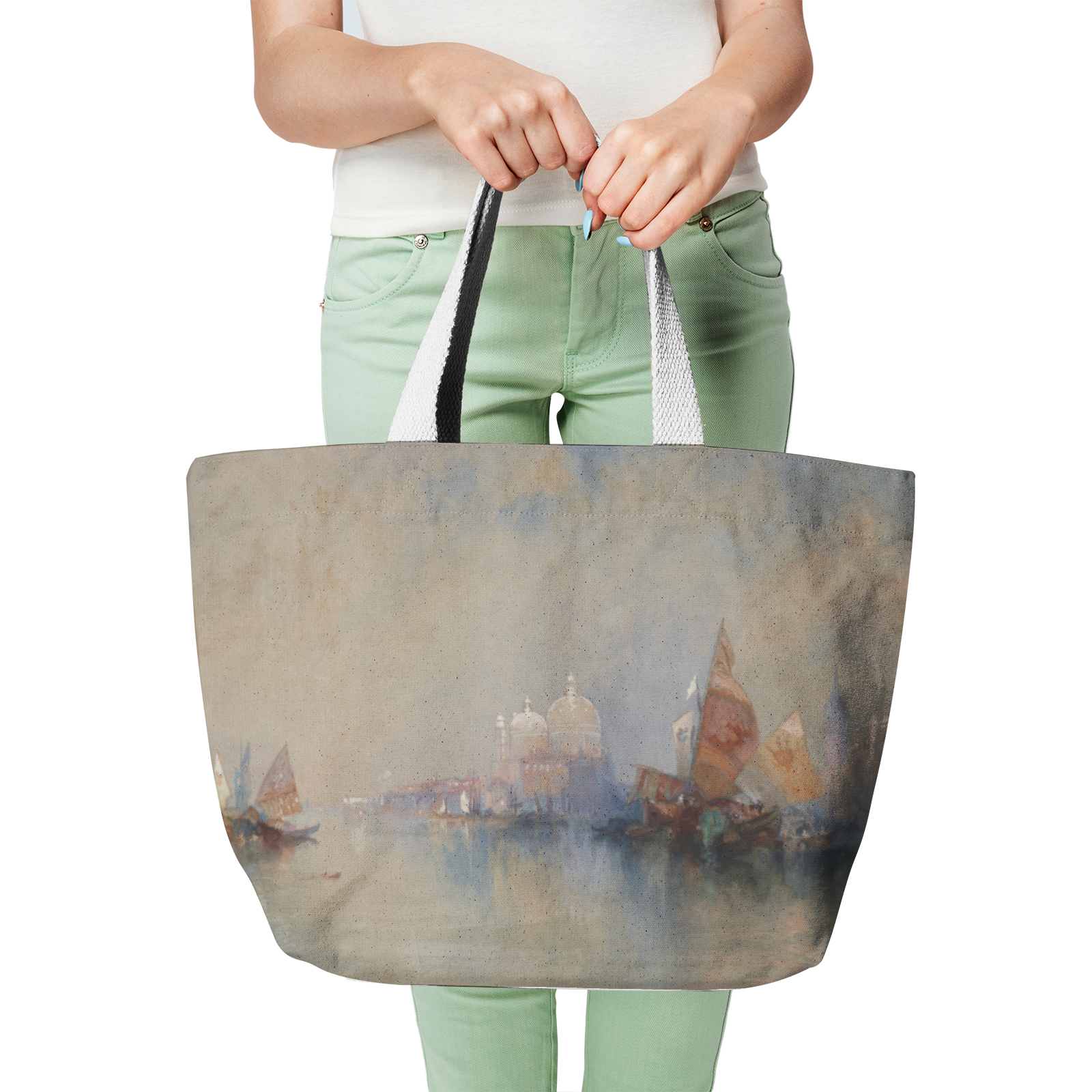 Heavy Duty and Strong Natural Canvas Tote Bags