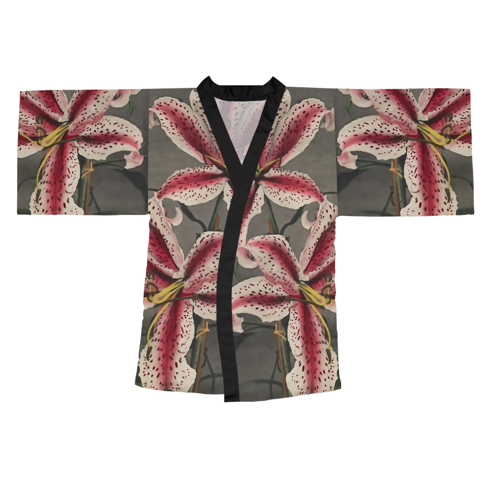 Long Sleeve Kimono Robe (AOP)