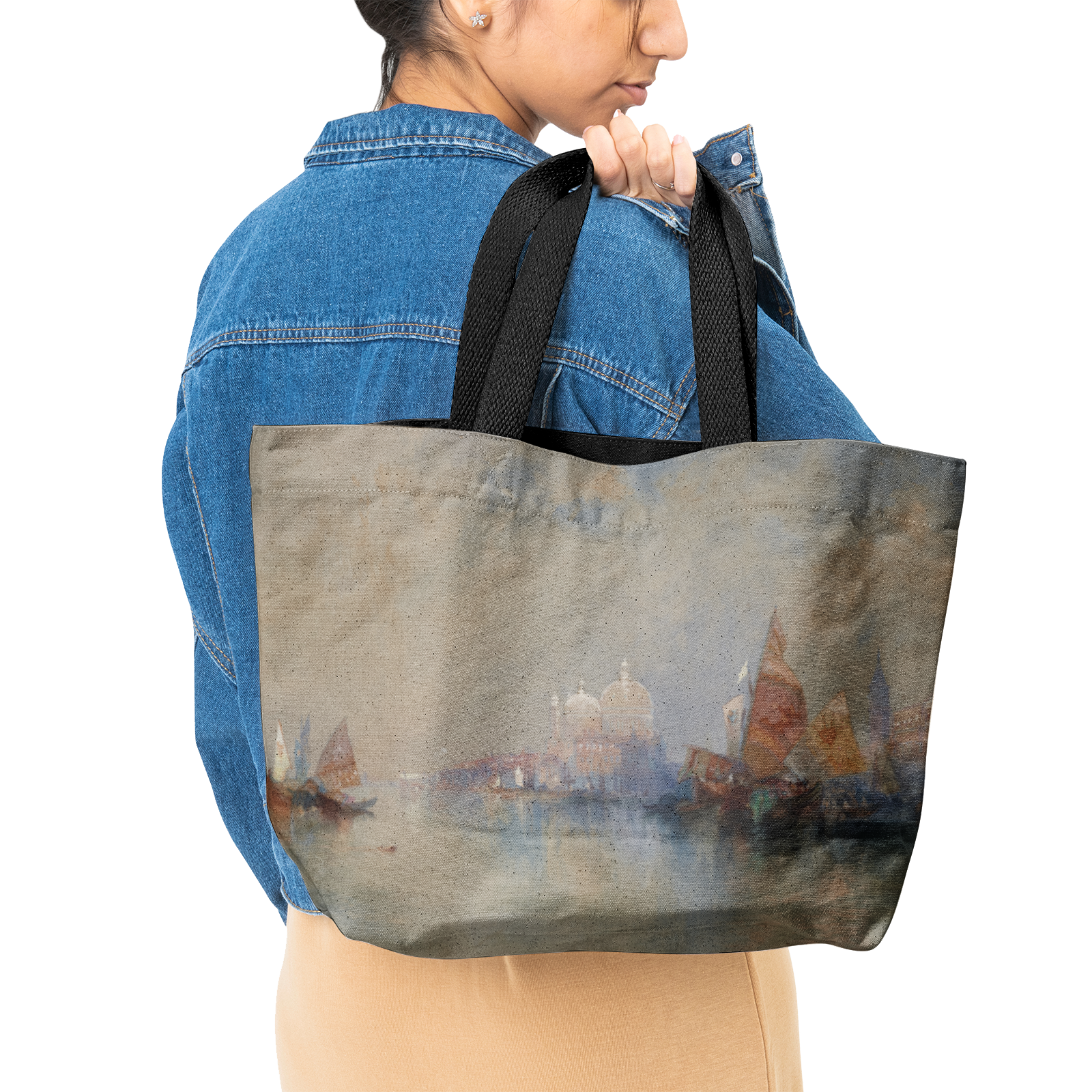 Heavy Duty and Strong Natural Canvas Tote Bags