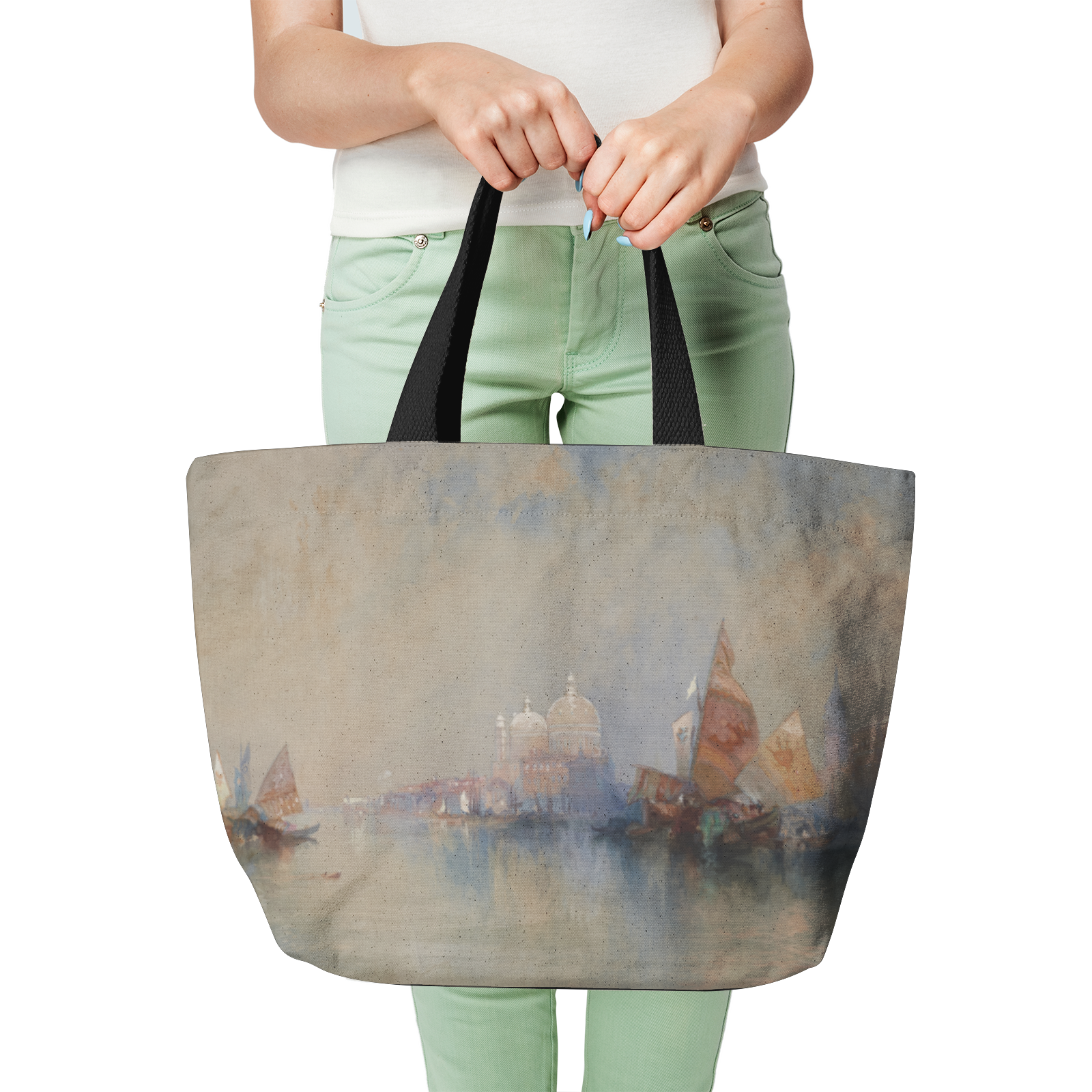 Heavy Duty and Strong Natural Canvas Tote Bags