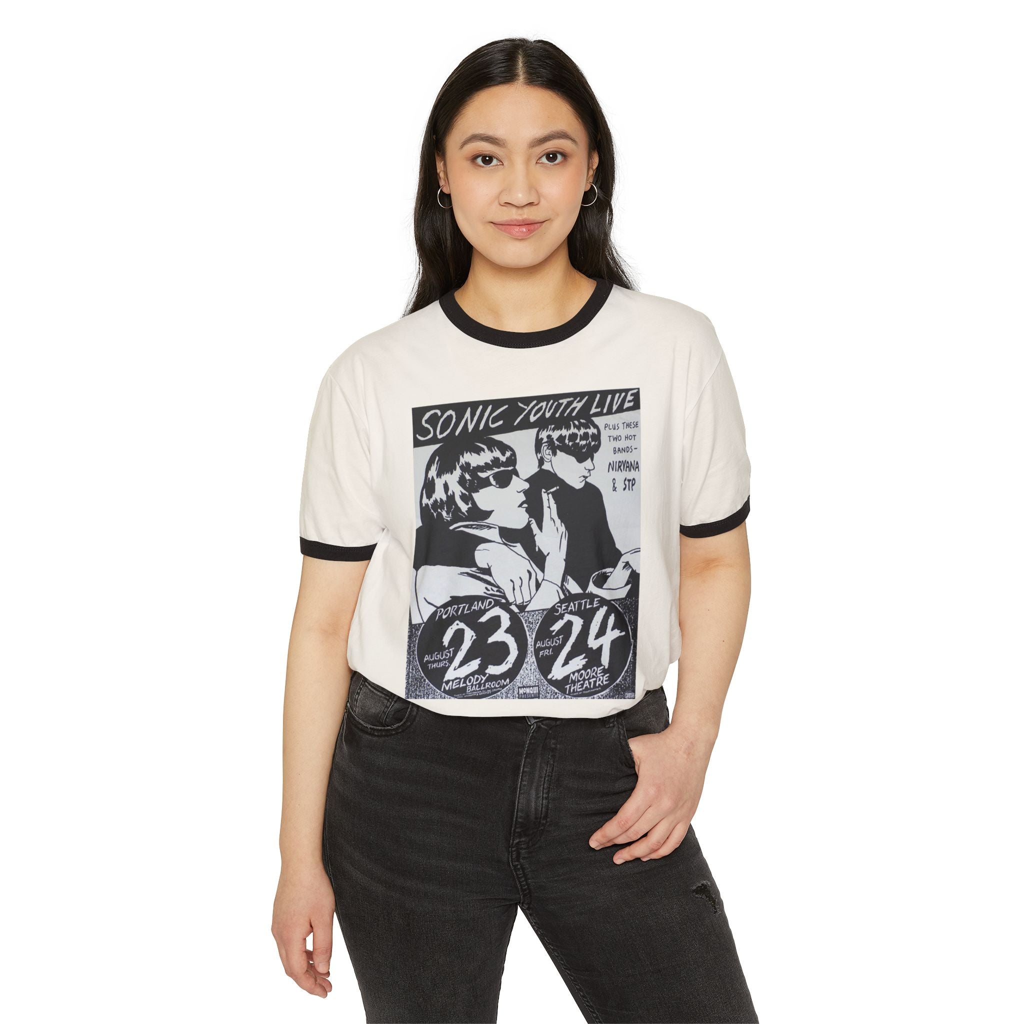 Unisex Cotton Ringer T-Shirt