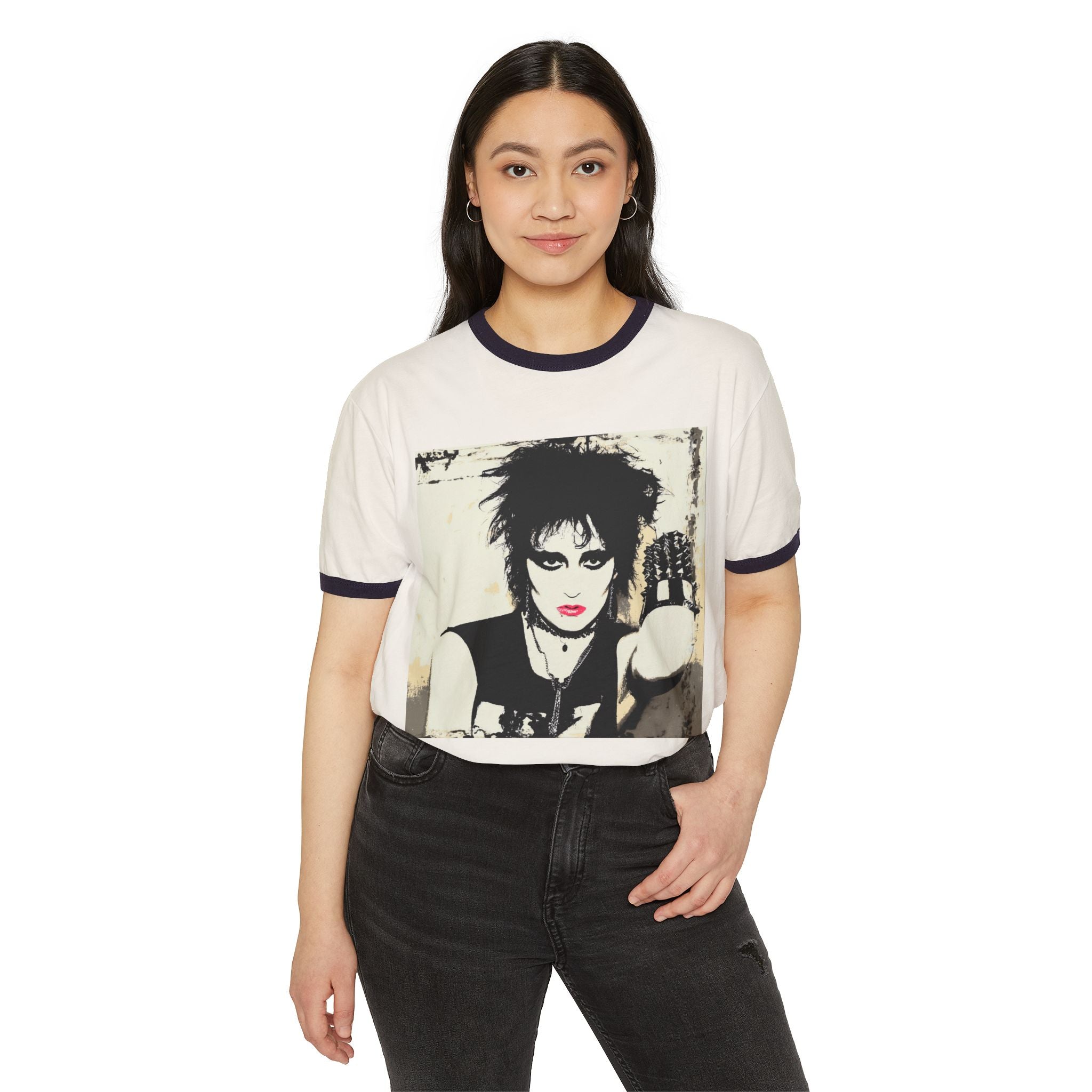 Unisex Cotton Ringer T-Shirt