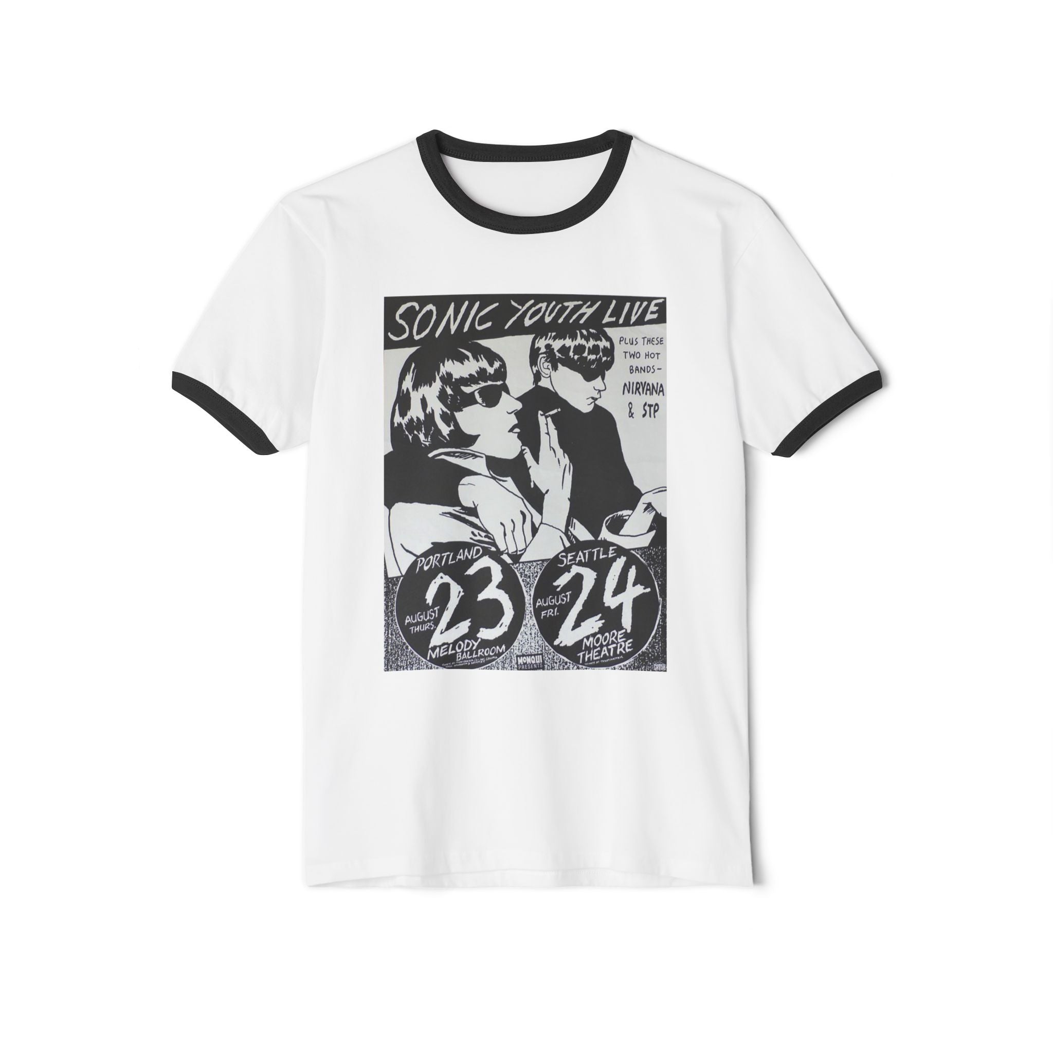 Unisex Cotton Ringer T-Shirt
