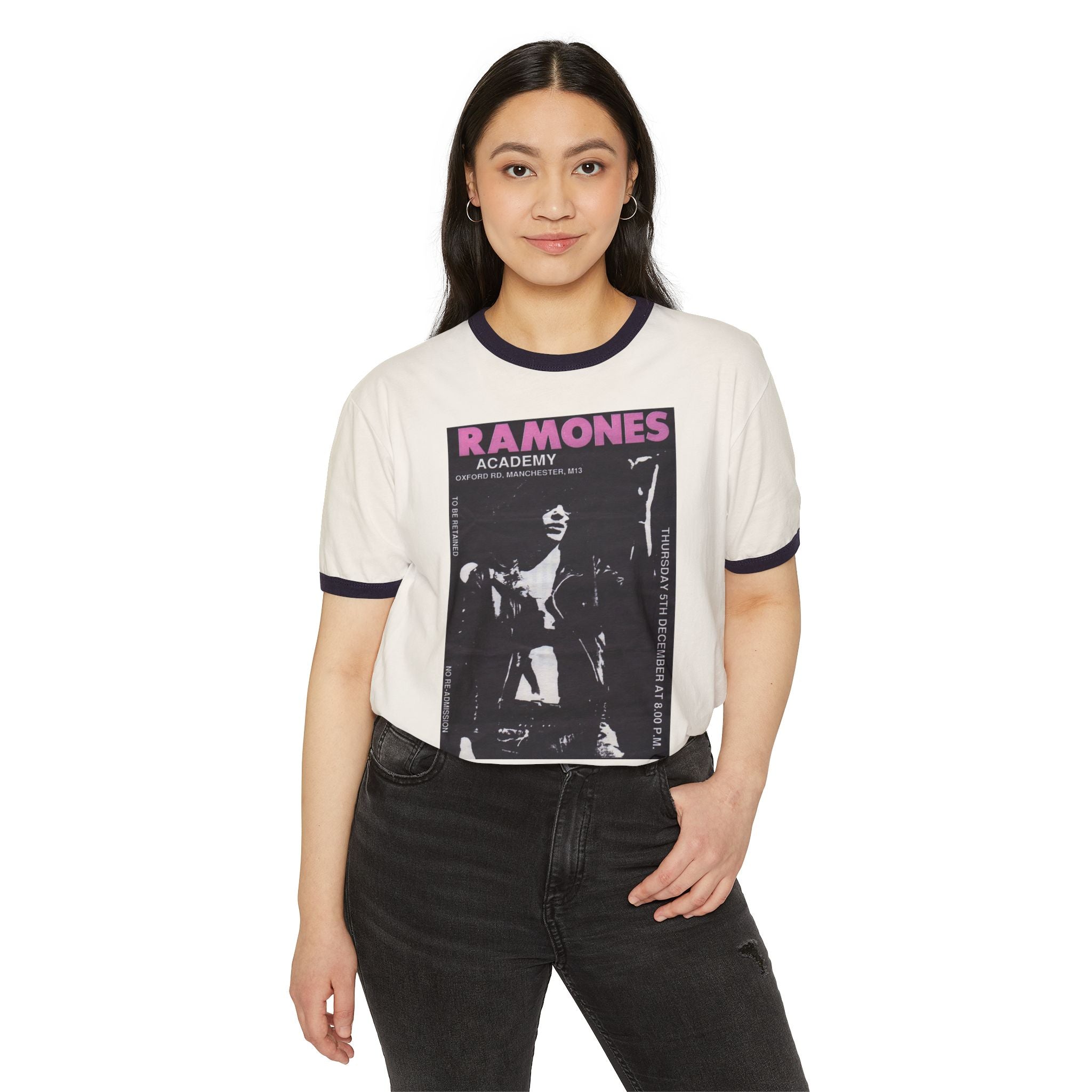 Unisex Cotton Ringer T-Shirt