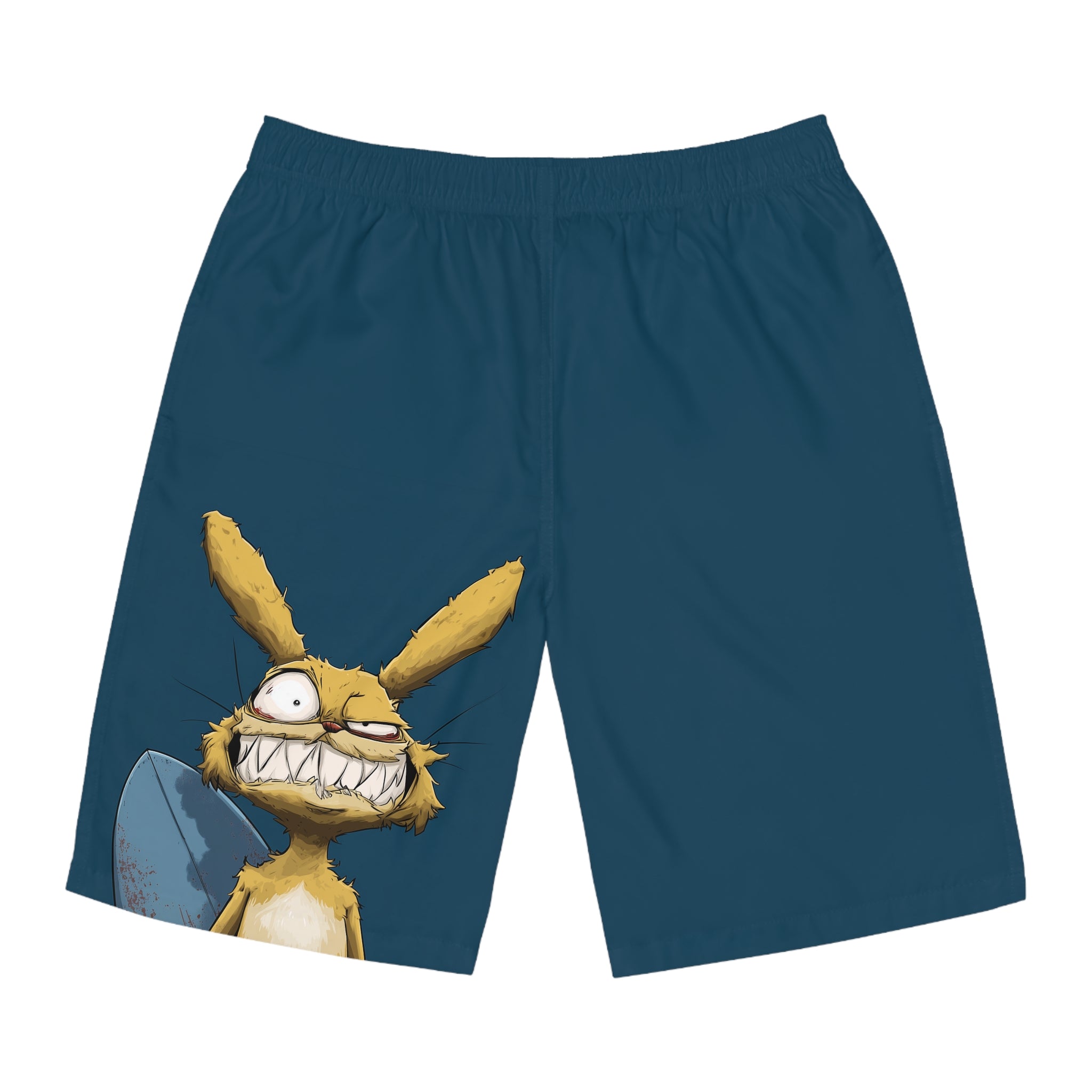 Men's Board Shorts (AOP)- Barry Rabbit