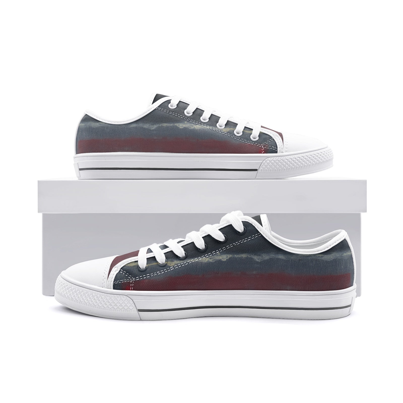 roth 3 Unisex Low Top Canvas Shoes