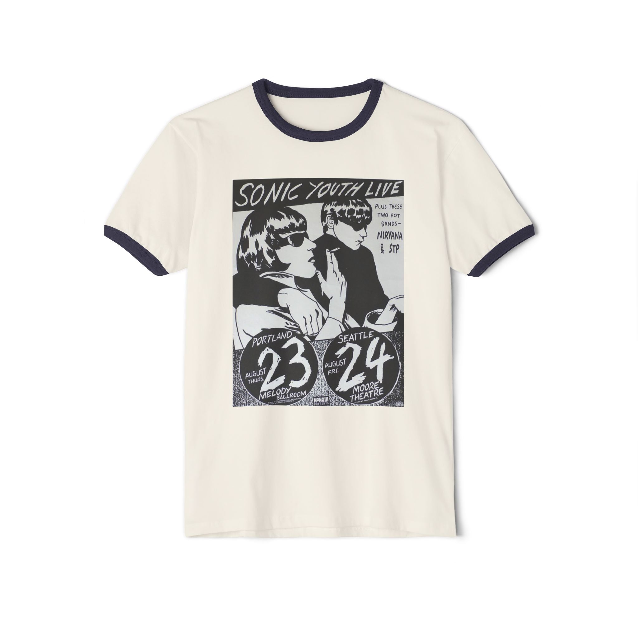 Unisex Cotton Ringer T-Shirt