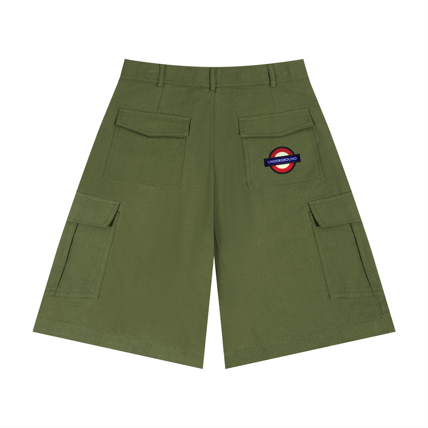 Unisex Woven Cargo Shorts