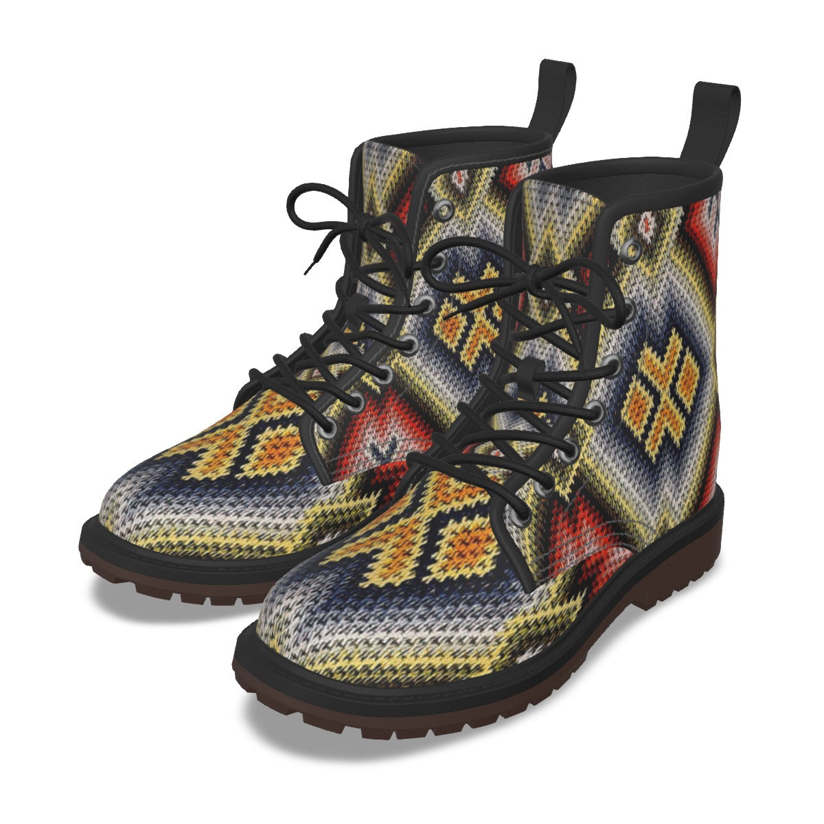 Custom Women's Martin Boots All-Over Print Short Boot