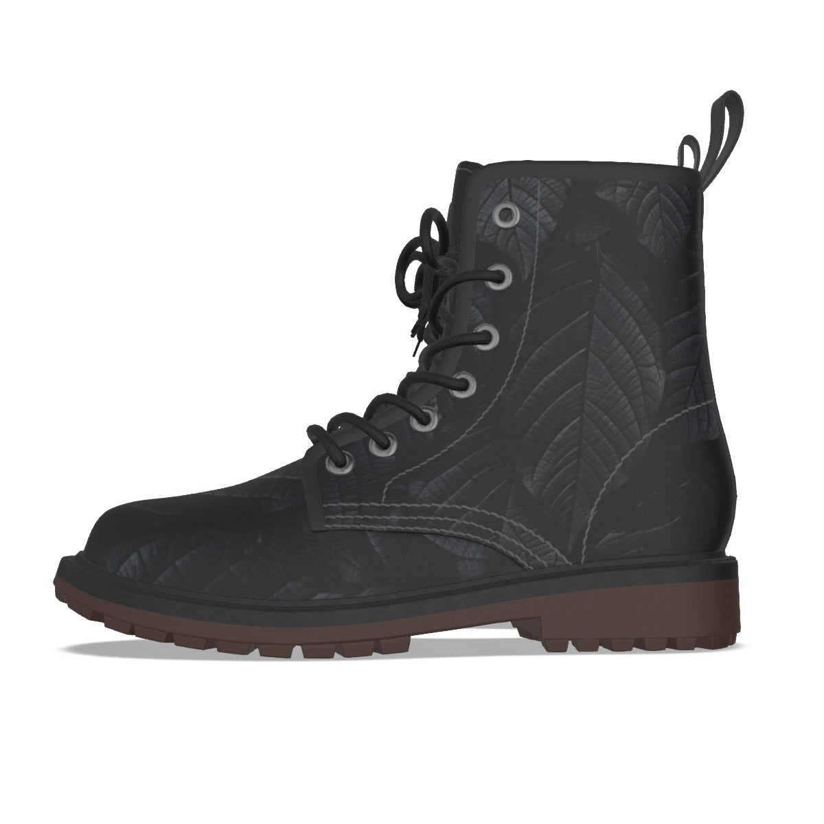 Custom Men's All-Over Print PU Leather Martin Boots