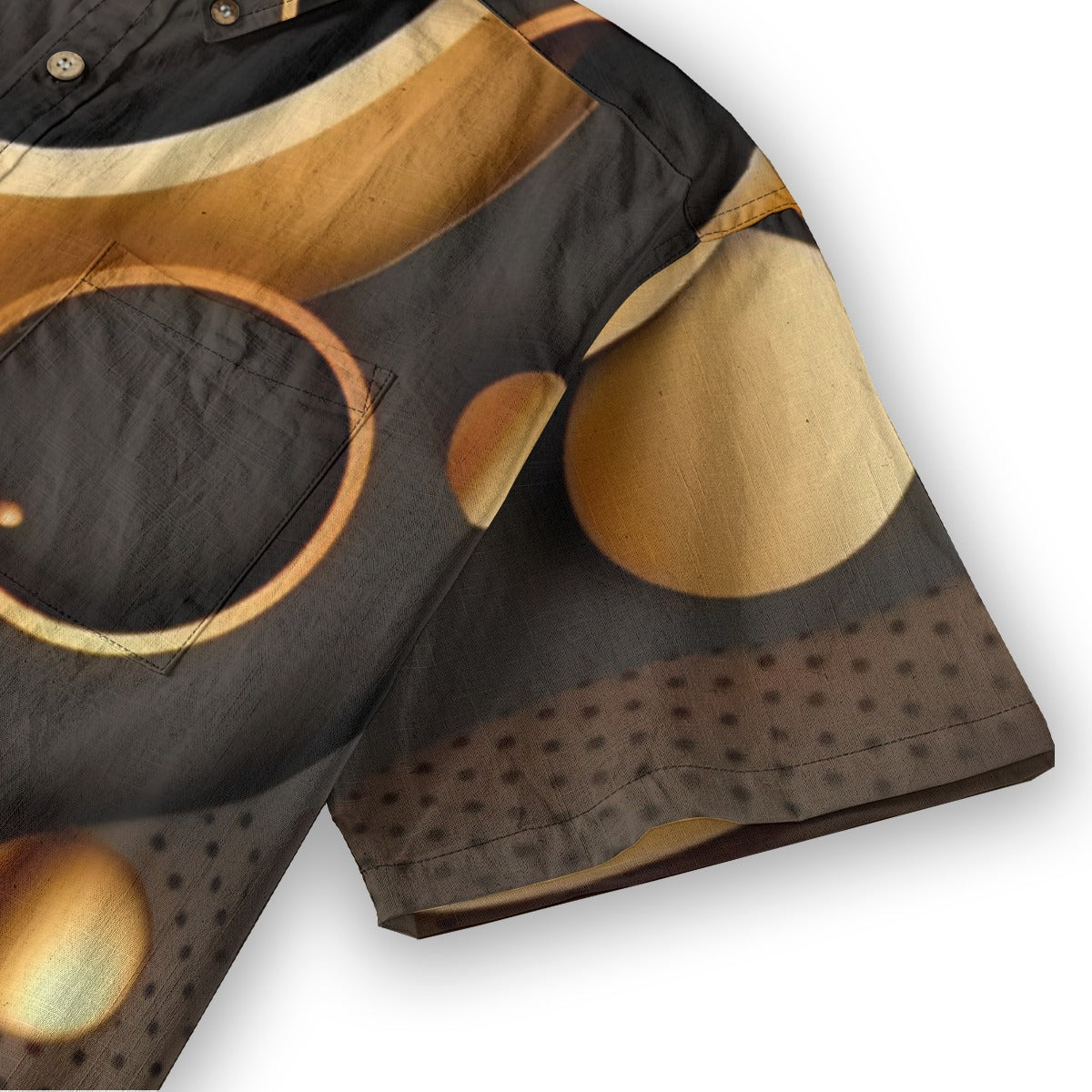 All-Over Print Men's Breathable Cotton Shirt|125GSM