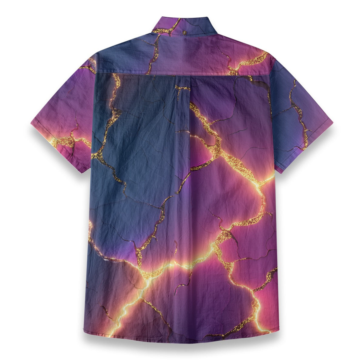 All-Over Print Men's Breathable Cotton Shirt|125GSM