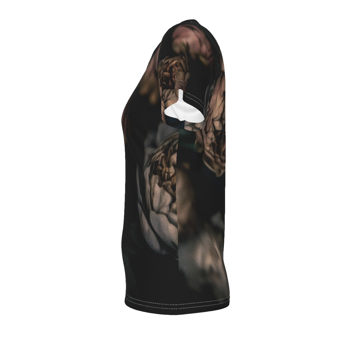 All-Over Print Women's V-Neck Summer Slim Fit T-Shirt Casual