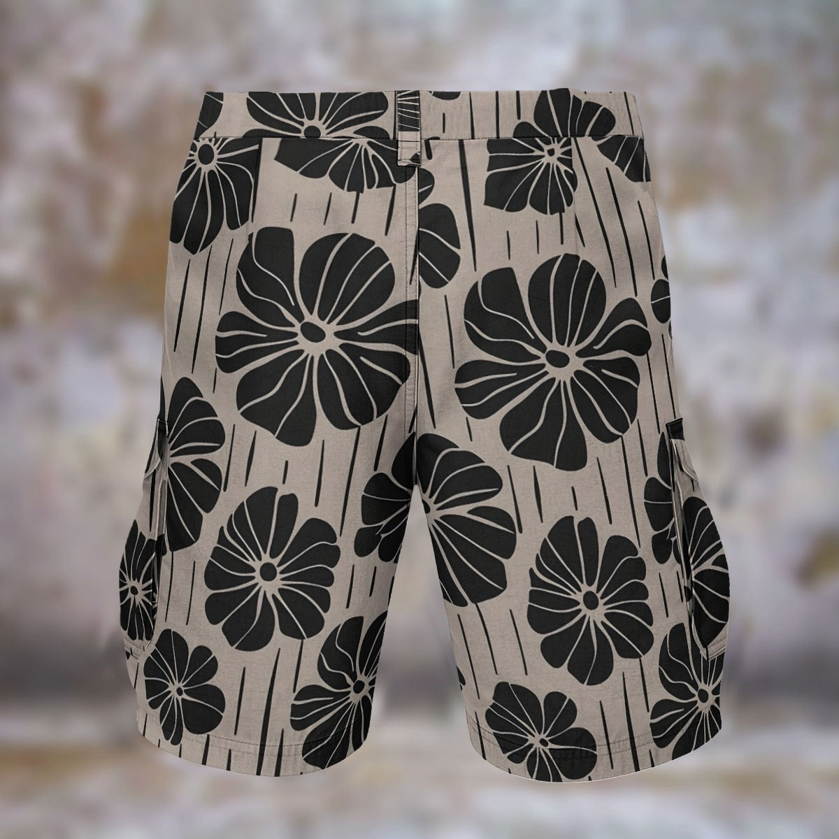 All-Over Print Men's Cargo Shorts