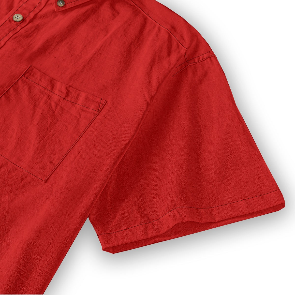 All-Over Print Men's Breathable Cotton Shirt|125GSM