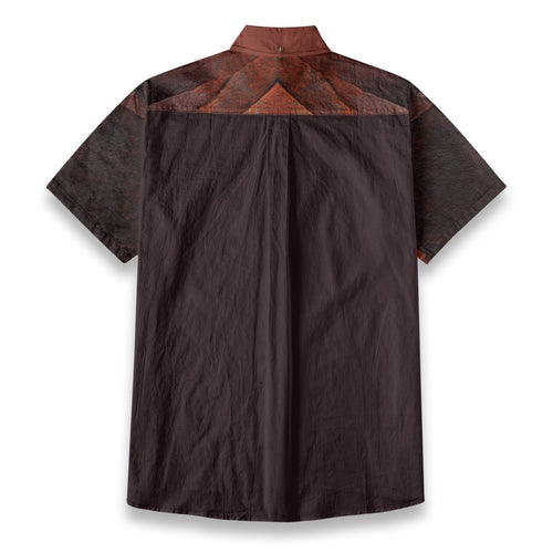 All-Over Print Men's Breathable Cotton Shirt|125GSM