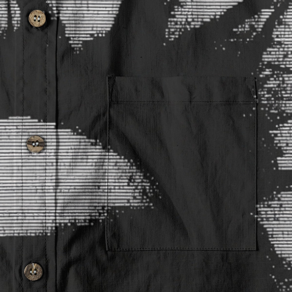 All-Over Print Men's Breathable Cotton Shirt|125GSM
