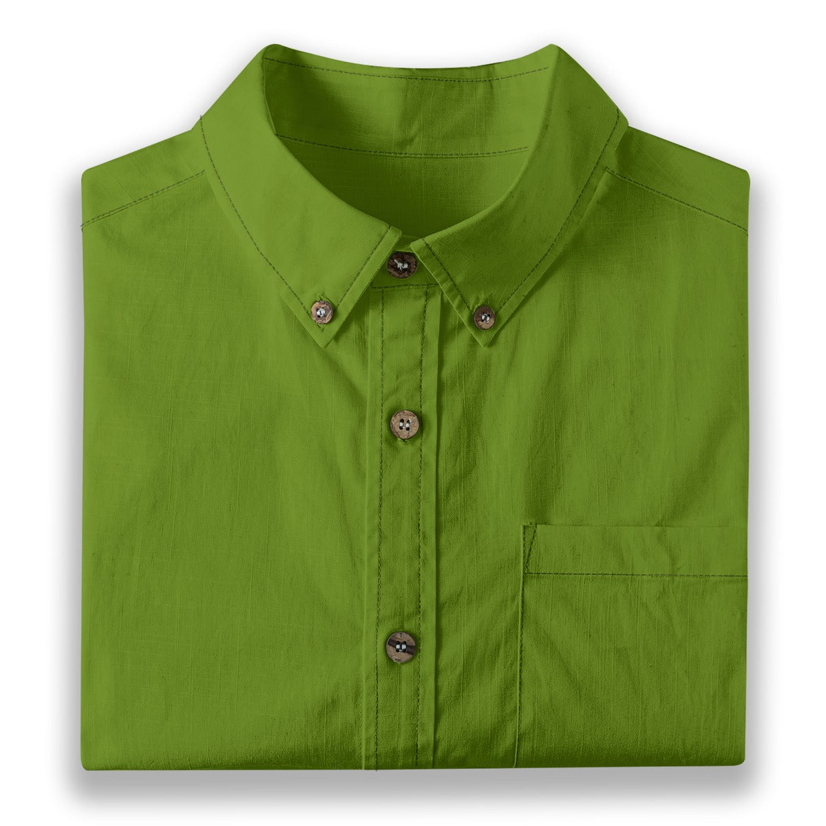 All-Over Print Men's Breathable Cotton Shirt|125GSM