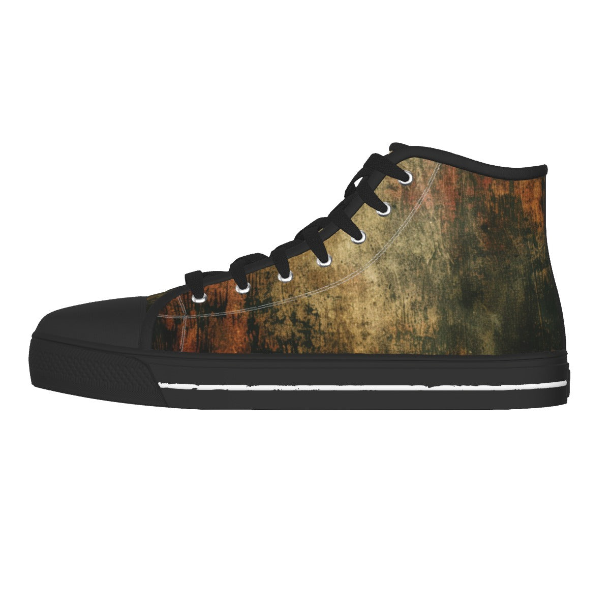 Muddled Brown with Black Sole Canvas Shoes