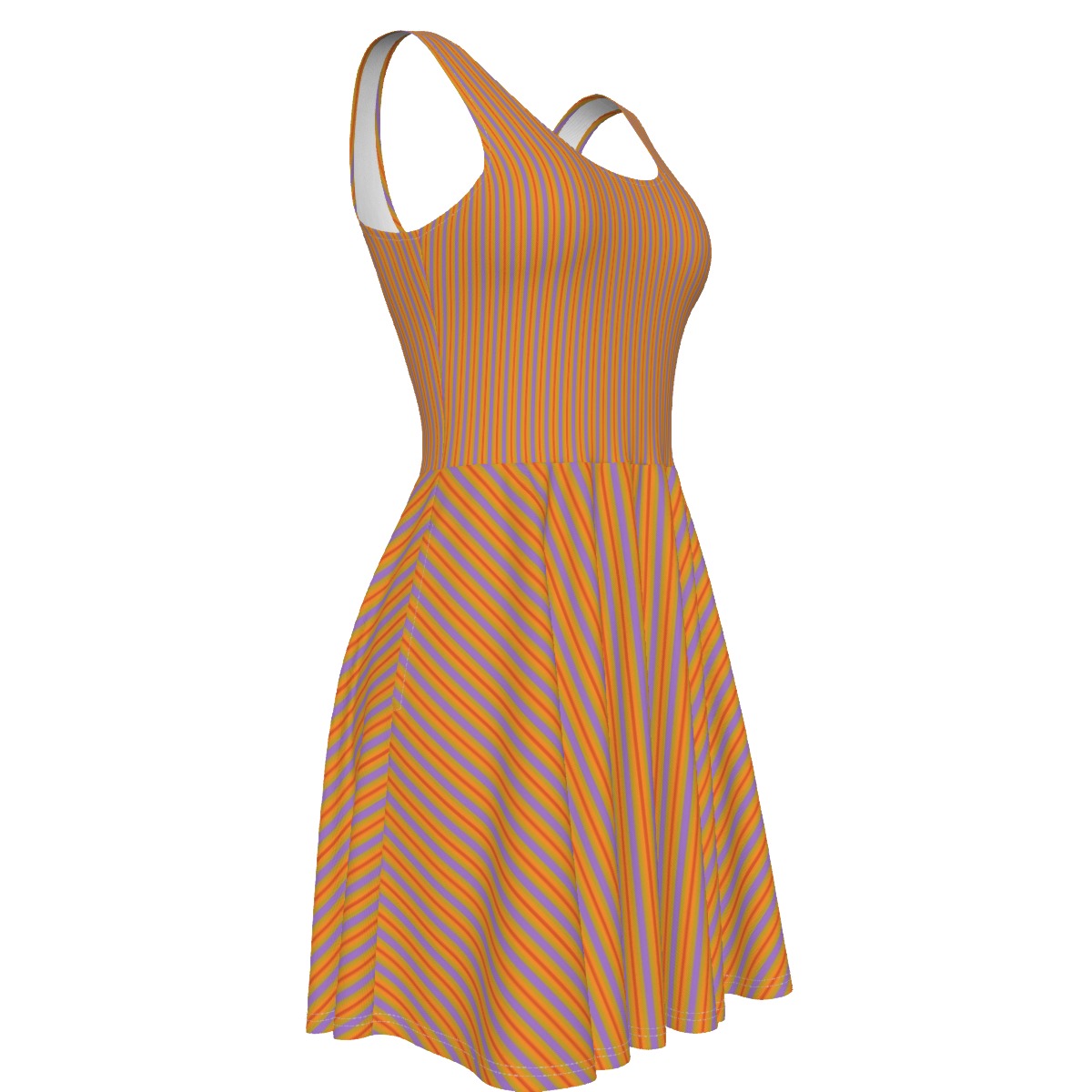 All-Over Print Women's Tank Vest Dress