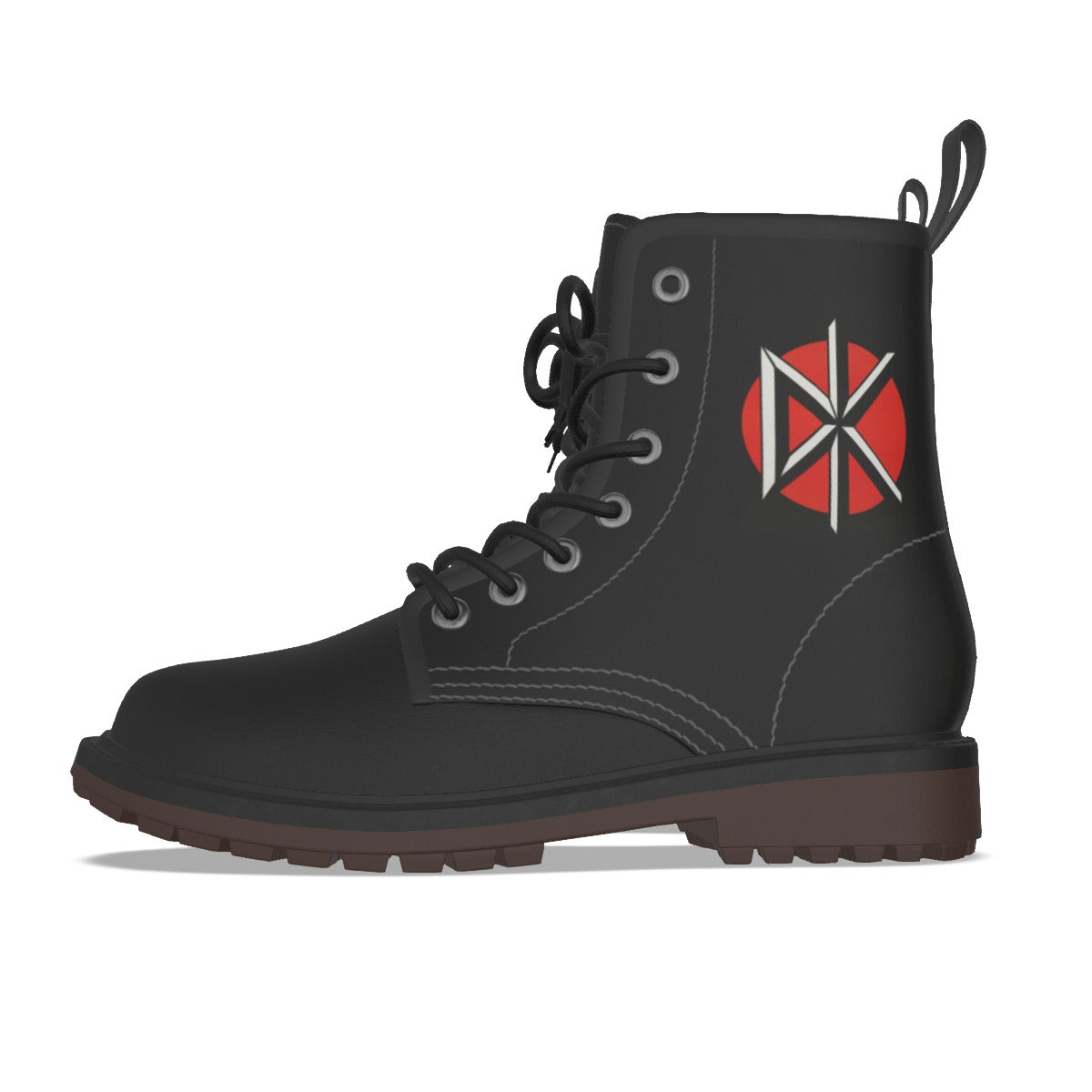 All-Over Print Men's Martin Short Boots