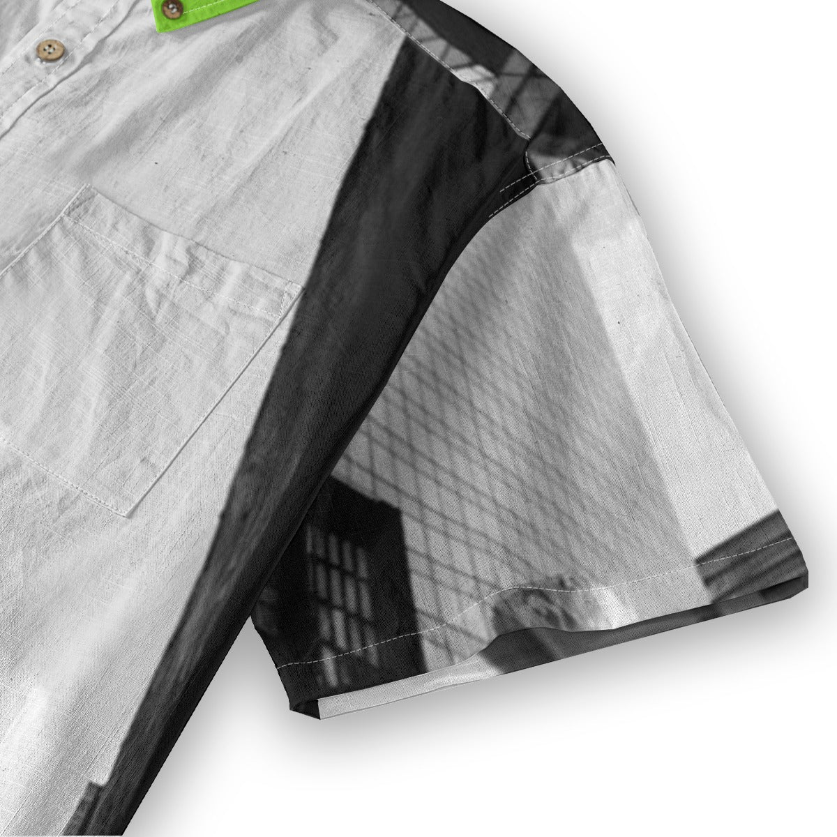 All-Over Print Men's Breathable Cotton Shirt|125GSM