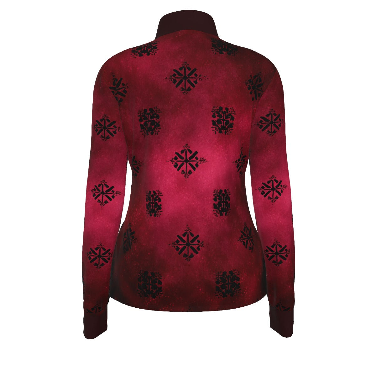 All-Over Print Women's Long Sleeve Thumbhole Jacket|230GSM