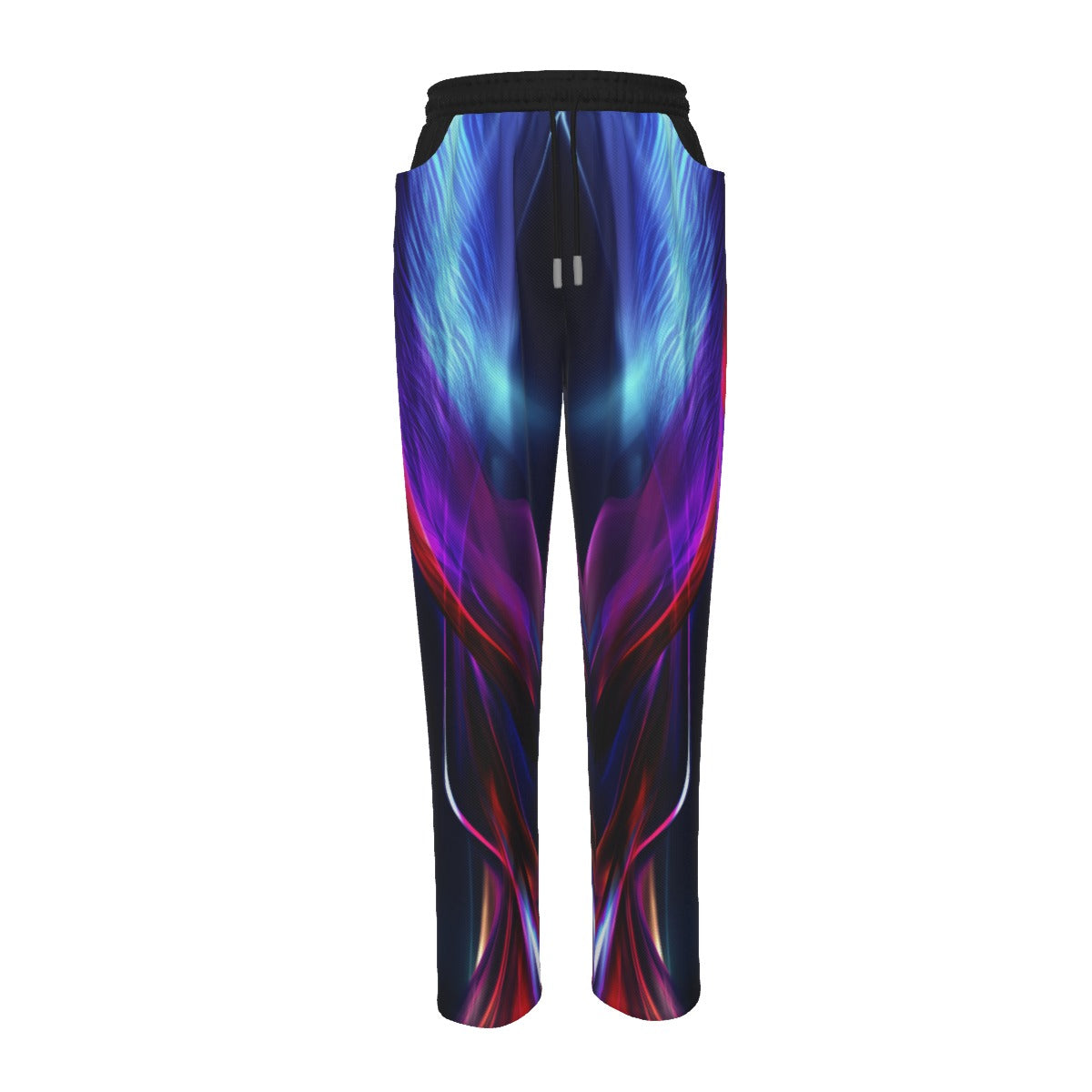 All-Over Print Unisex Straight Casual Pants | 245GSM Cotton
