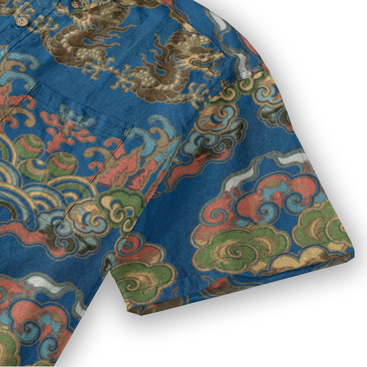 All-Over Print Men's Breathable Cotton Shirt|125GSM