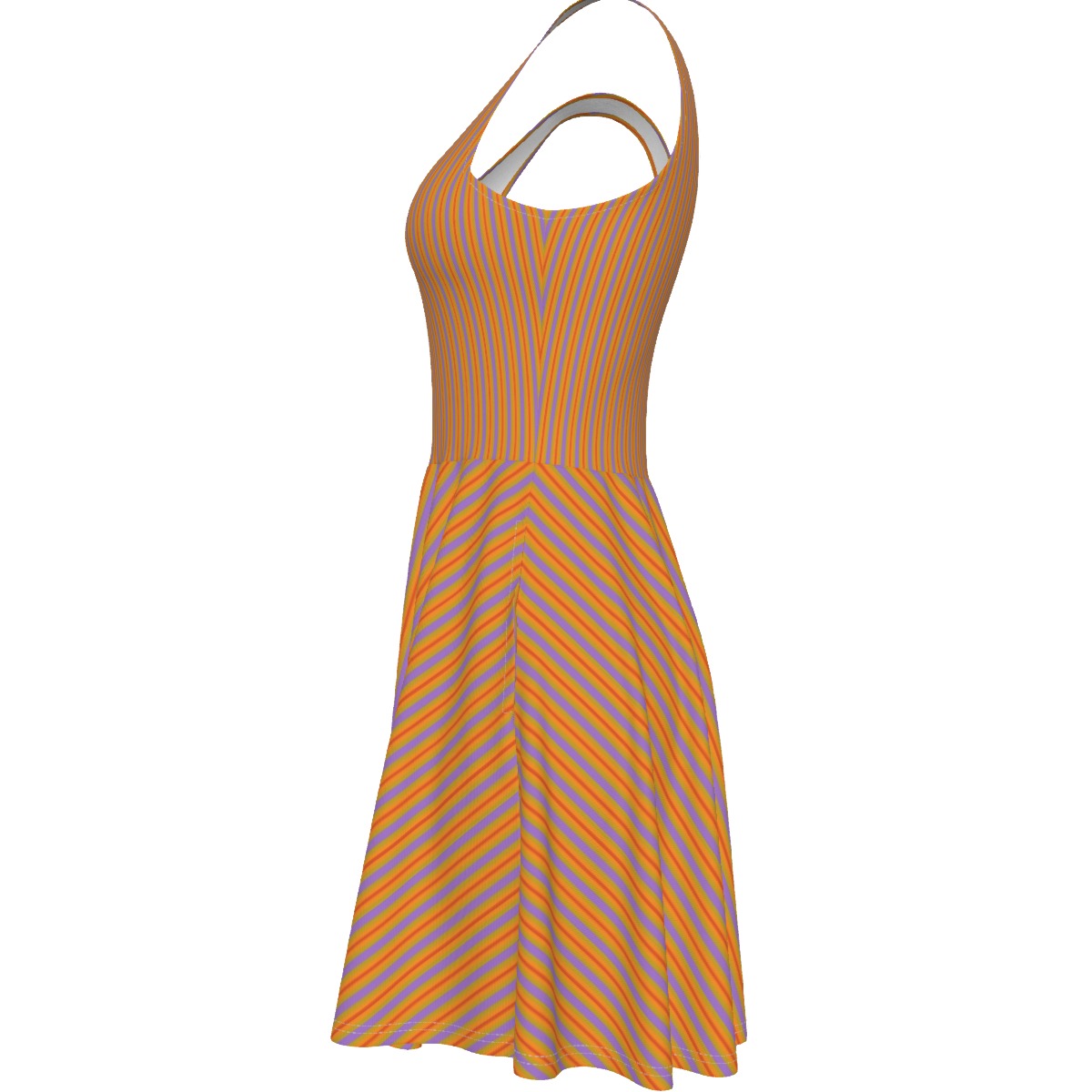 All-Over Print Women's Tank Vest Dress