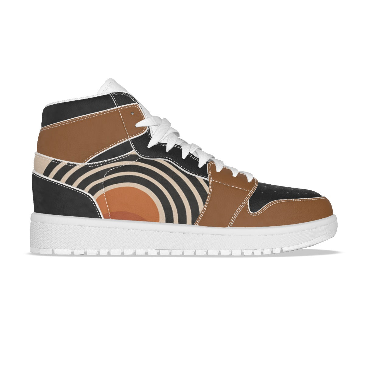 Men's Synthetic Leather Stitching Shoes