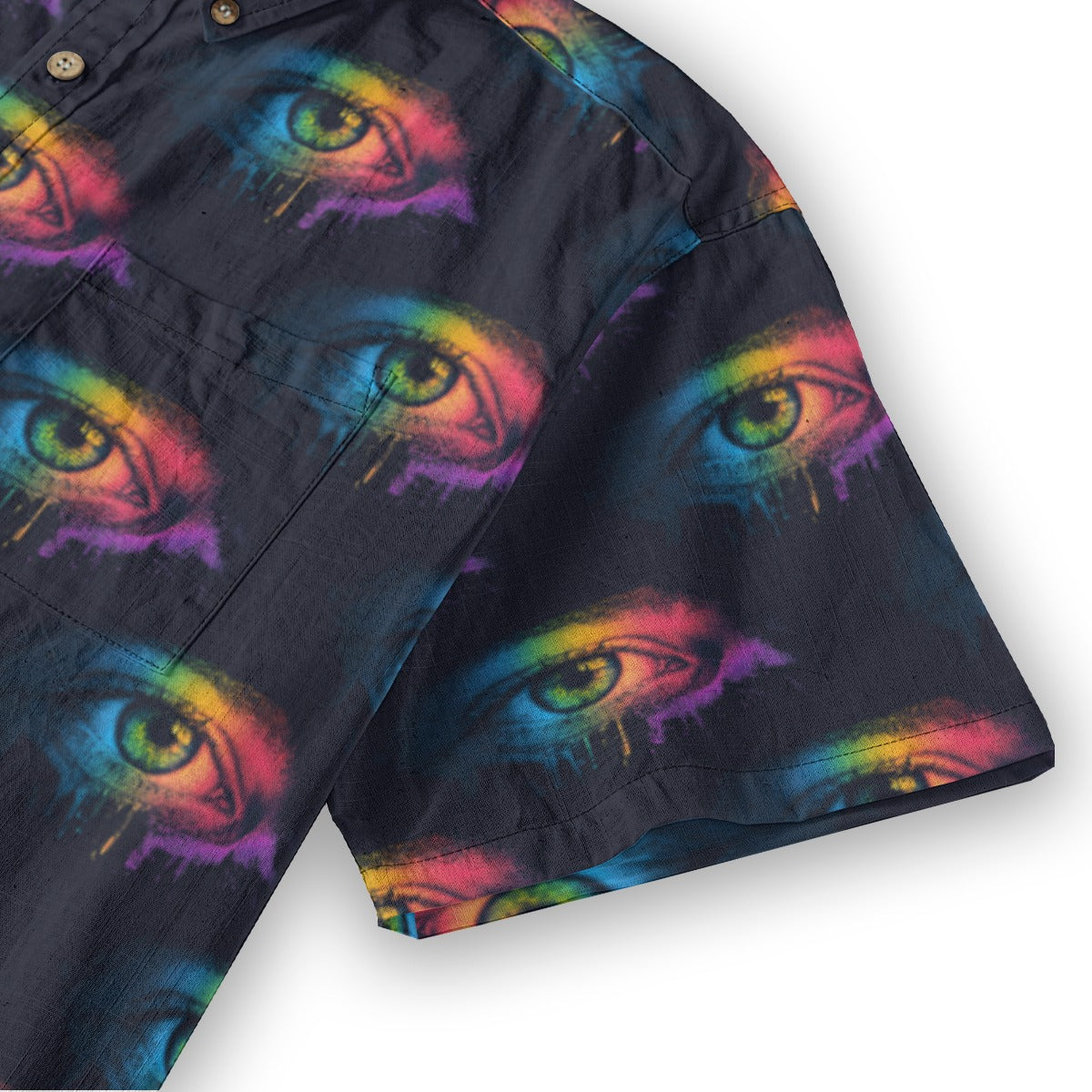 All-Over Print Men's Breathable Cotton Shirt|125GSM