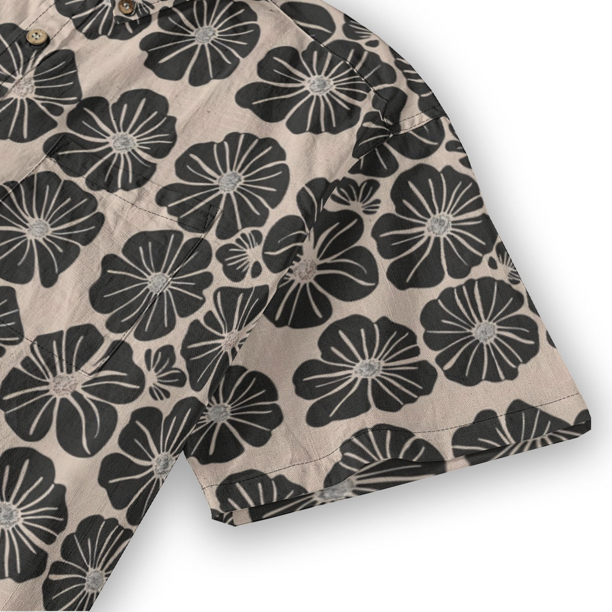 All-Over Print Men's Breathable Cotton Shirt|125GSM