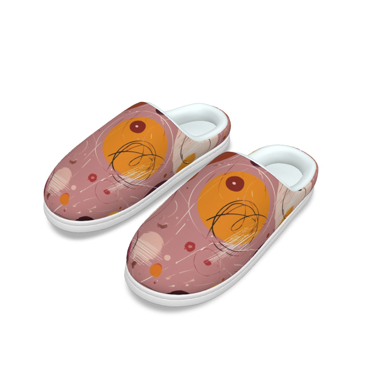 All-Over Print Women's Plush Slippers