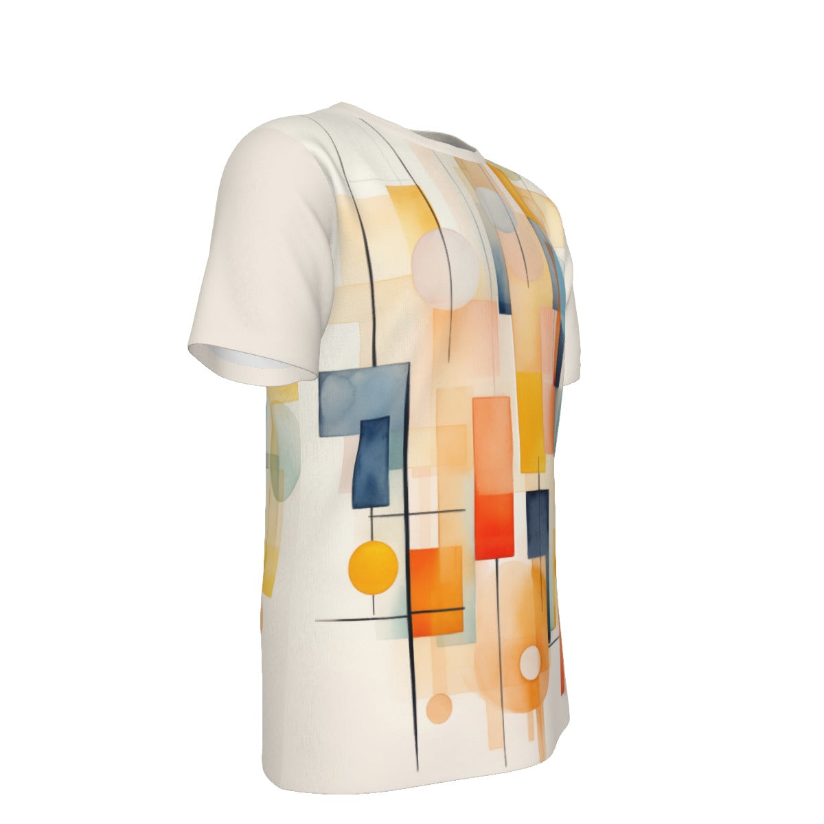 All-Over Print Men's O-Neck T-Shirt | 190GSM Cotton