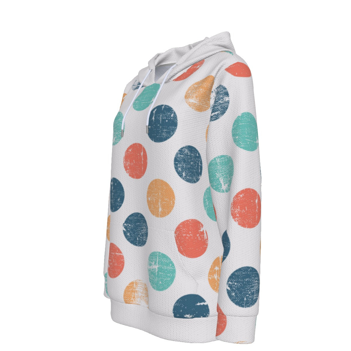 All-Over Print Women's Pullover Hoodie With Drawstring