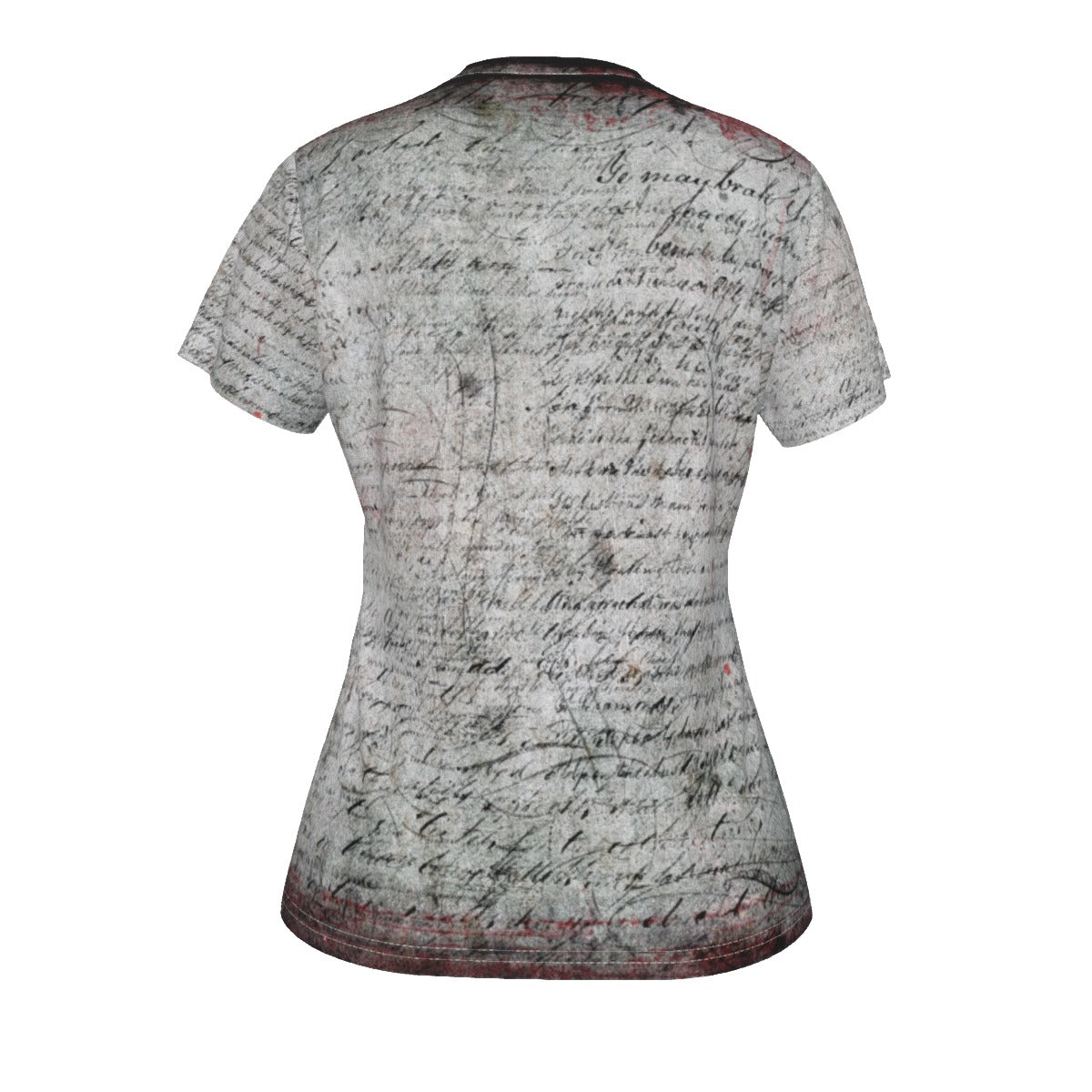 All-Over Print V-neck Women's T-shirt
