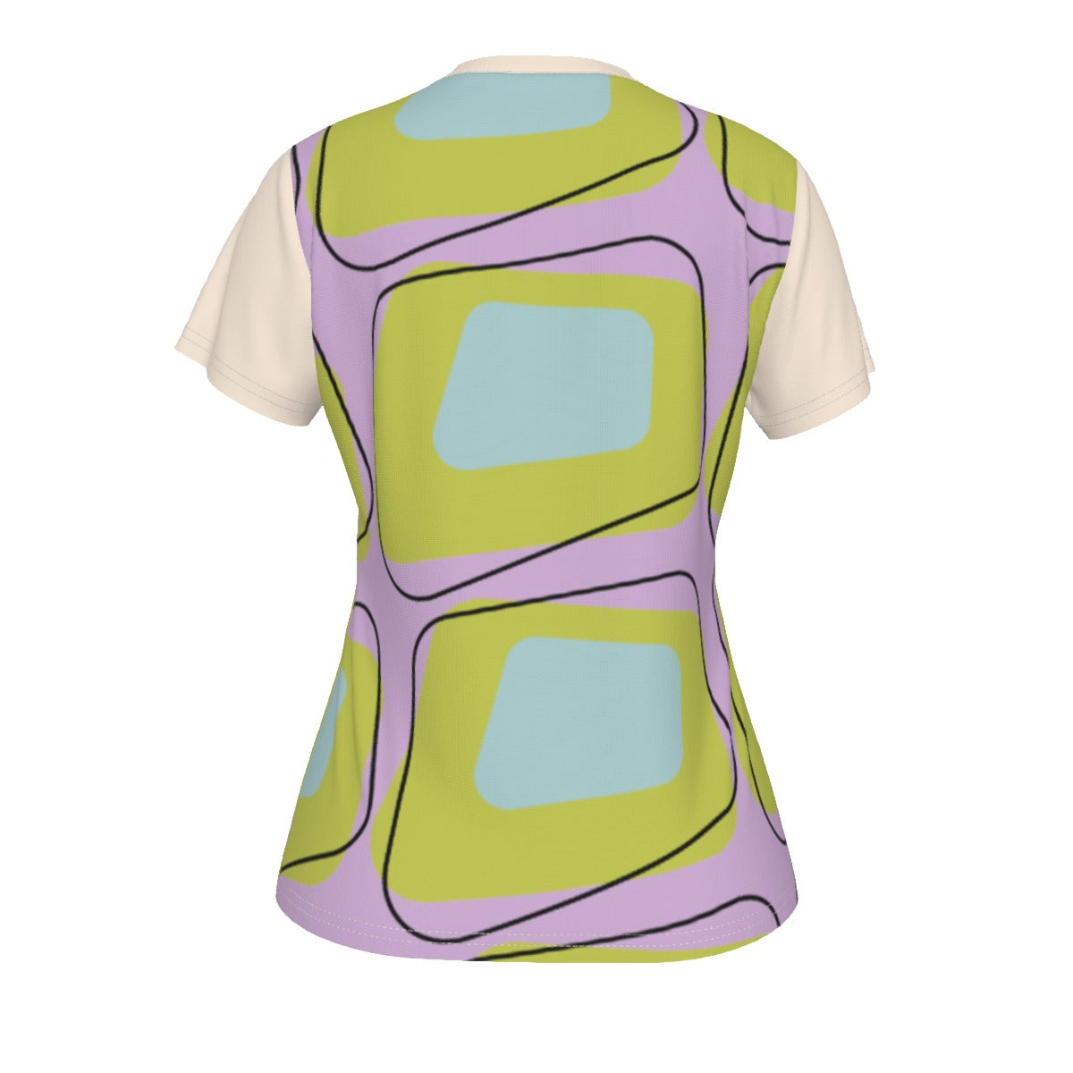 All-Over Print V-neck Women's T-shirt