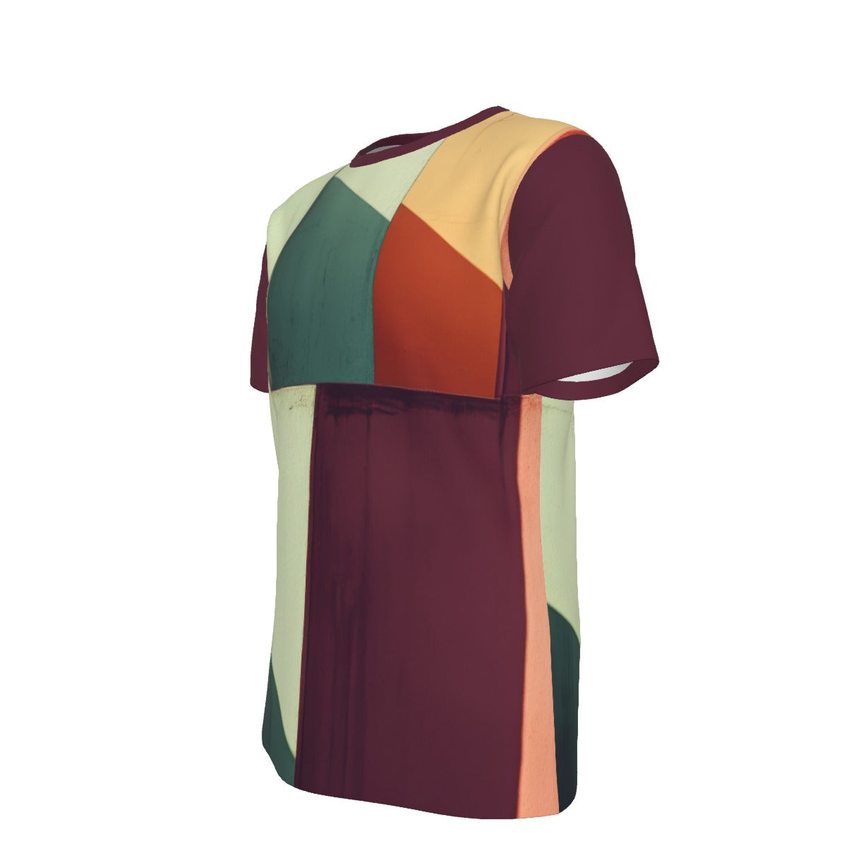 All-Over Print Men's O-Neck T-Shirt | 190GSM Cotton