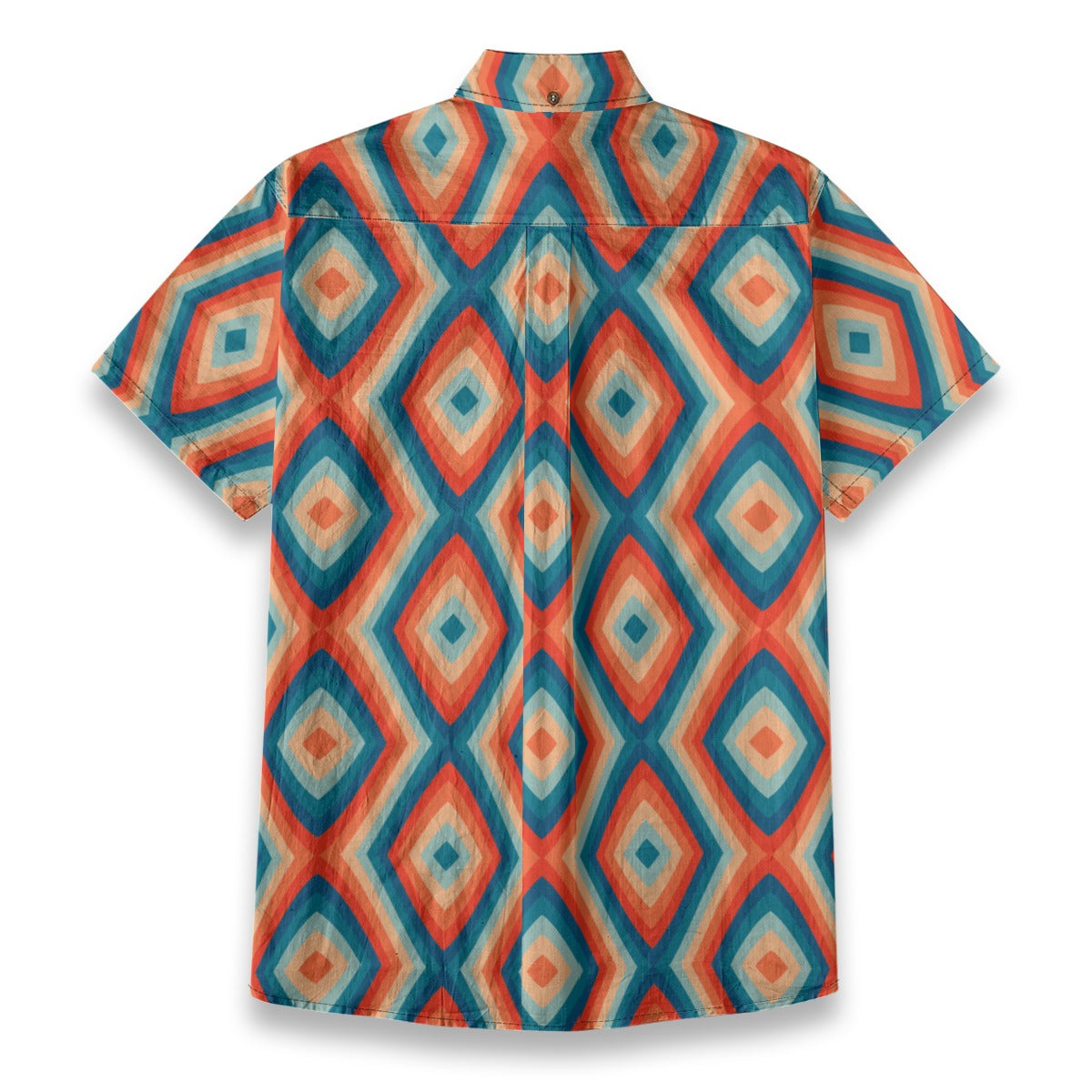 All-Over Print Men's Breathable Cotton Shirt|125GSM