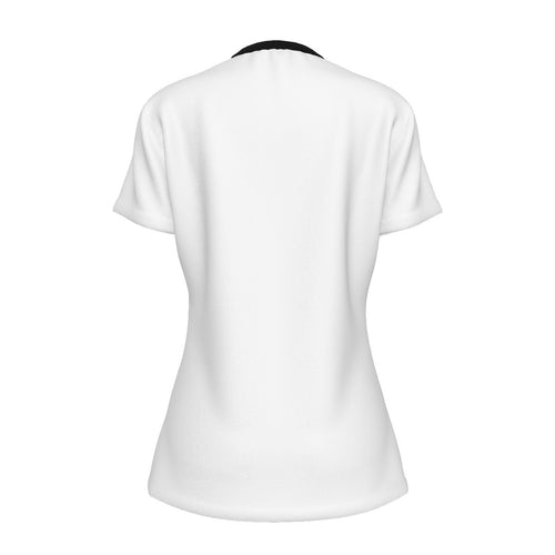 All-Over Print Women's Round Neck T-Shirt | 190GSM Cotton