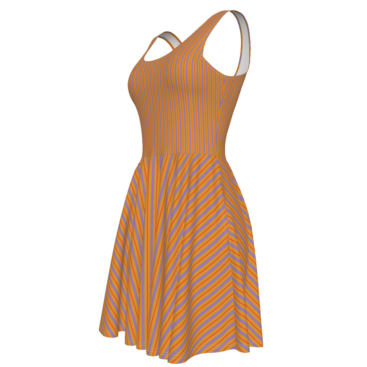 All-Over Print Women's Tank Vest Dress